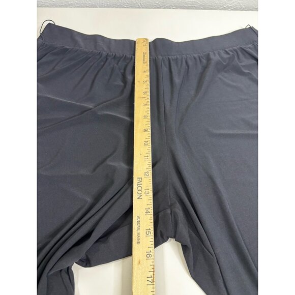 C EST 1946 Crop 18/20 (Actual 36x24) Black Wide Leg Poly/Span Wrinkle Free EUC - Picture 5 of 10